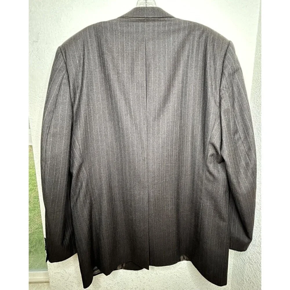Vintage Burberrys Jacket Mens Wool Dark Gray Burberry Kutler Bros Suit Coat